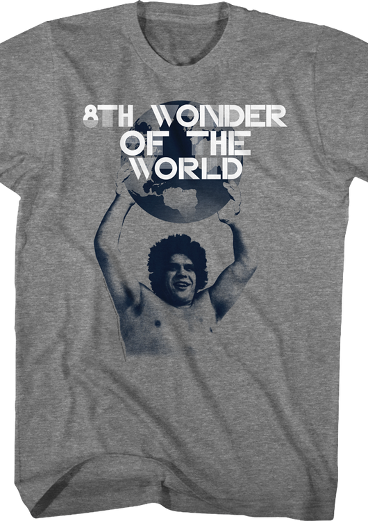 Andre The Giant 8th Wonder of the World T-Shirt - main product image