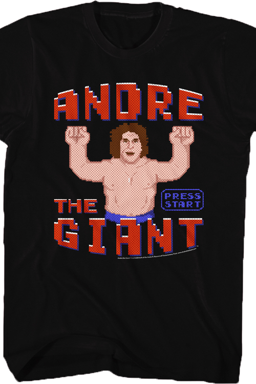 Andre The Giant Video Game T-Shirtmain product image