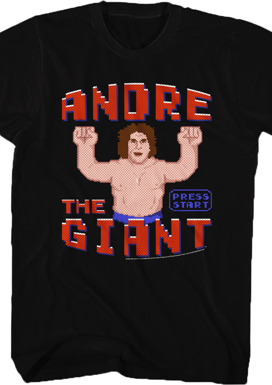 Andre The Giant Video Game T-Shirt - main product image