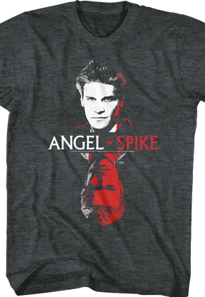 Angel And Spike Buffy The Vampire Slayer T-Shirt