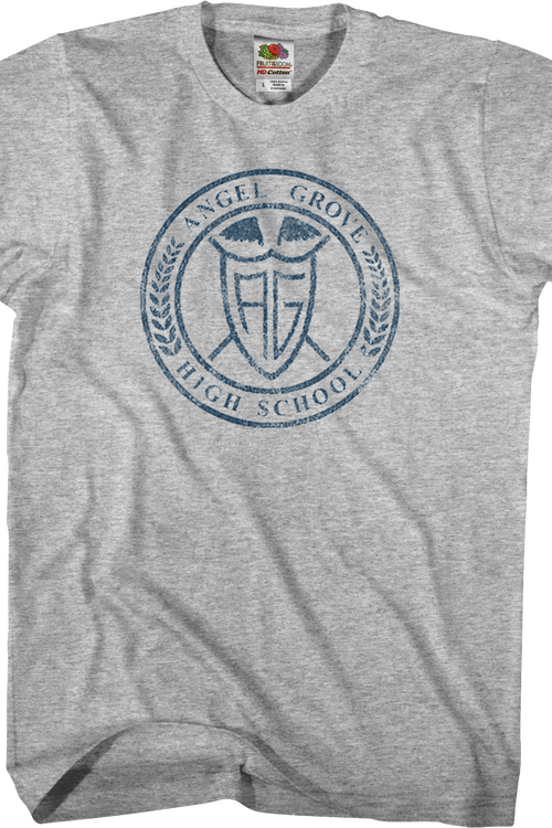 Angel Grove High School Mighty Morphin Power Rangers T-Shirt - main product image