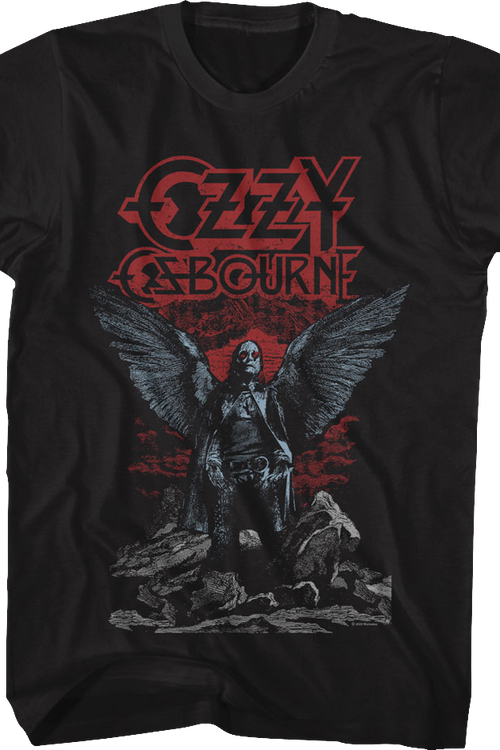 Angel Wings Ozzy Osbourne T-Shirt - main product image