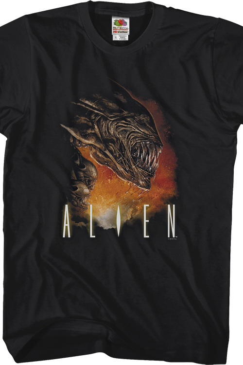 Angry Xenomorph Alien T-Shirt - main product image