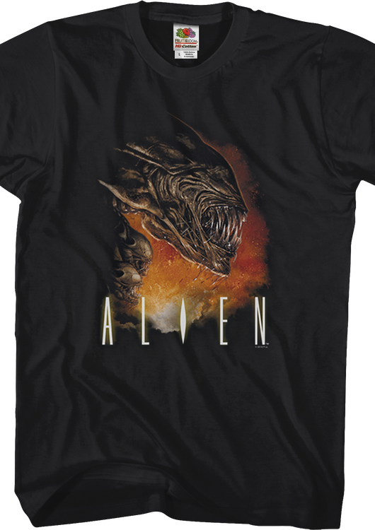 Angry Xenomorph Alien T-Shirt - main product image