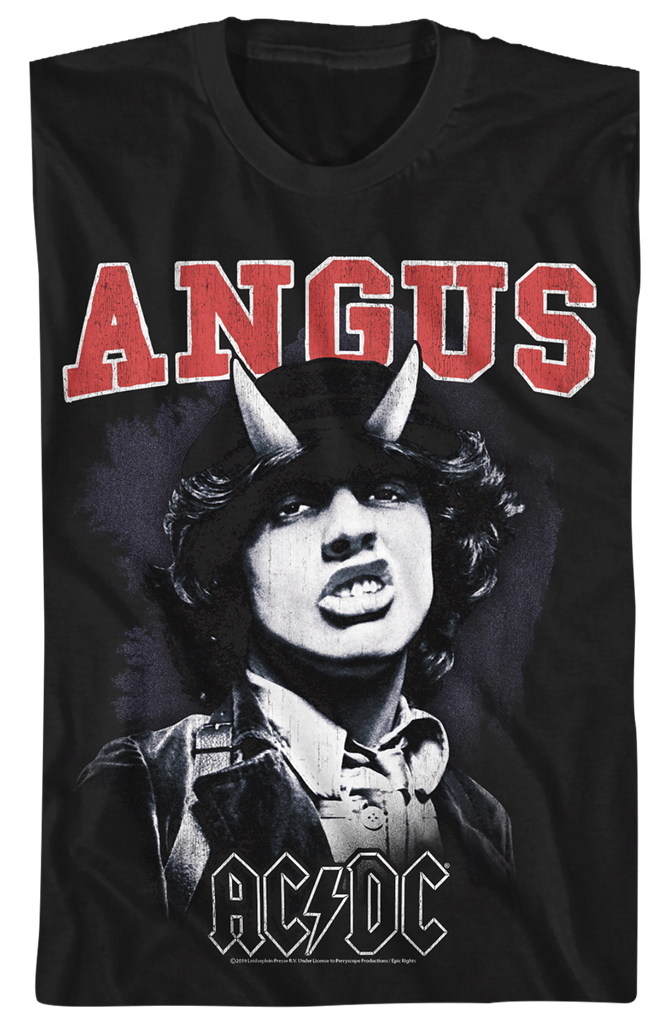 Angus ACDC T-Shirt: Mens ACDC T-Shirt