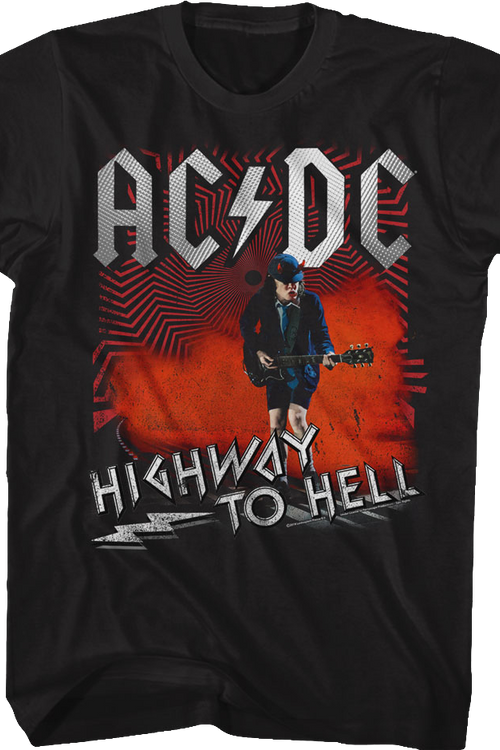 Angus Young Highway To Hell ACDC T-Shirtmain product image