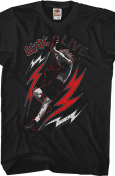 Angus Young Live ACDC T-Shirt
