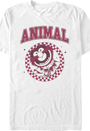 Animal Checkered Circle Muppets T-Shirt