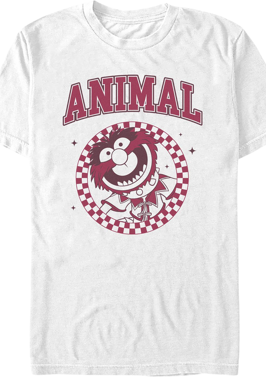 Animal Checkered Circle Muppets T-Shirt - main product image