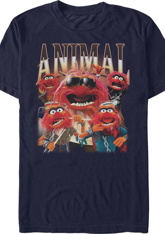 Animal Collage Muppets T-Shirt - main product image