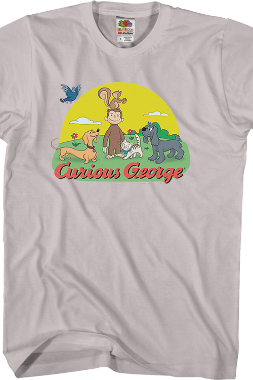 Animal Friends Curious George T-Shirt - main product image