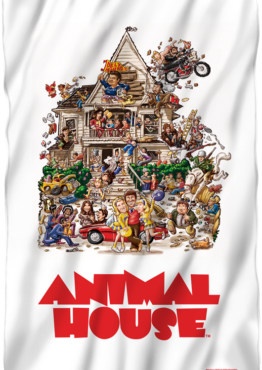Animal House 36 x 58 Fleece Blanket - main product image