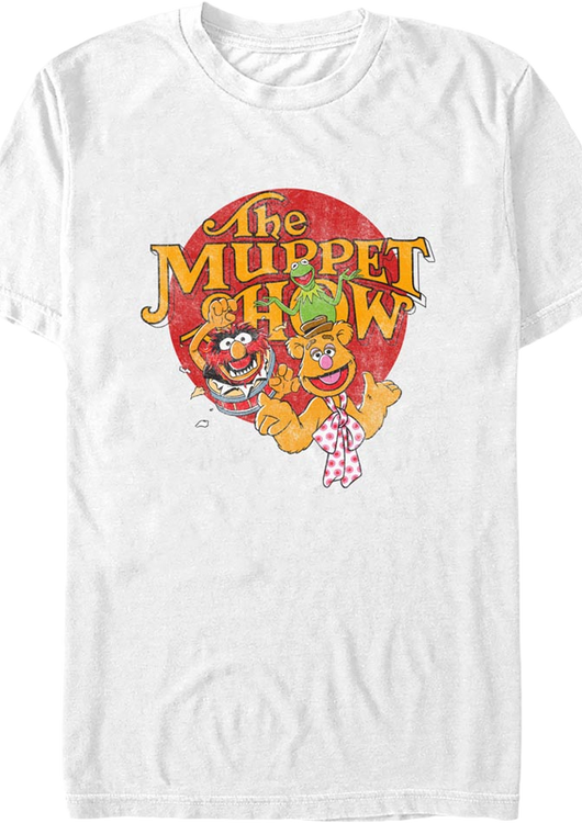Animal Kermit Fozzie Muppets T-Shirt - main product image