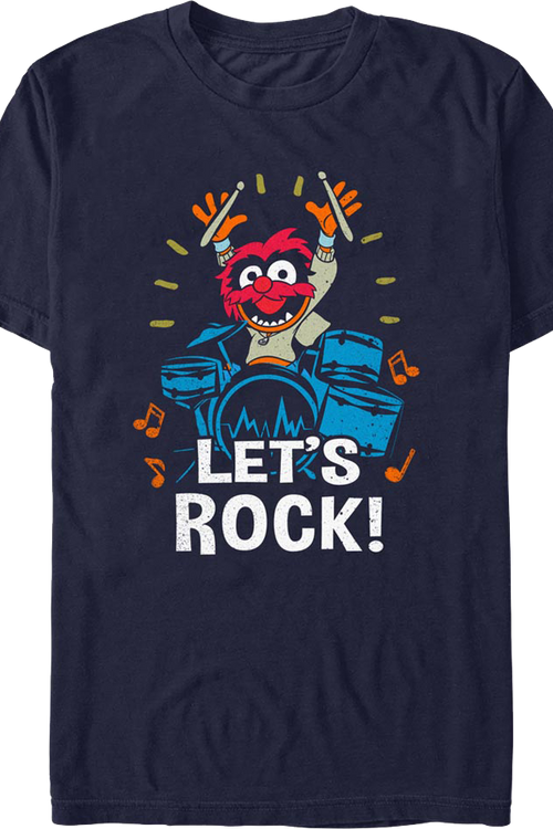 Animal Let's Rock Muppets T-Shirtmain product image
