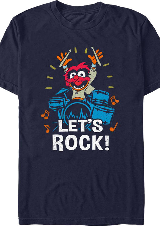Animal Let's Rock Muppets T-Shirt - main product image