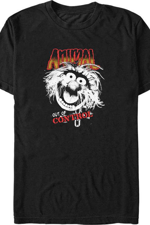 Animal Out Of Control Muppets T-Shirtmain product image