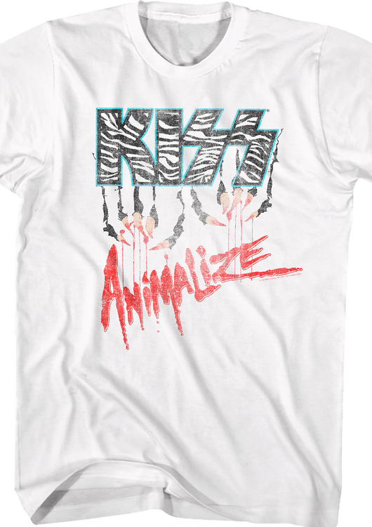Animalize KISS T-Shirt - main product image