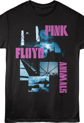 Animals Collage Pink Floyd T-Shirt