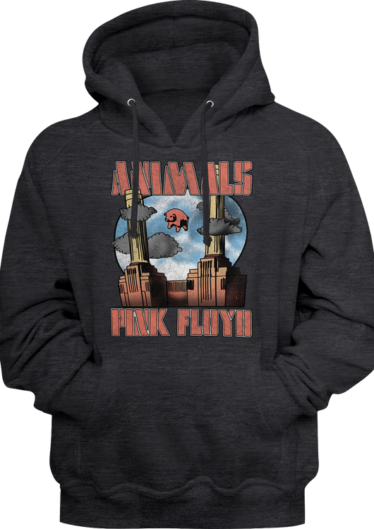Animals Pink Floyd Heather Hoodie - main product image