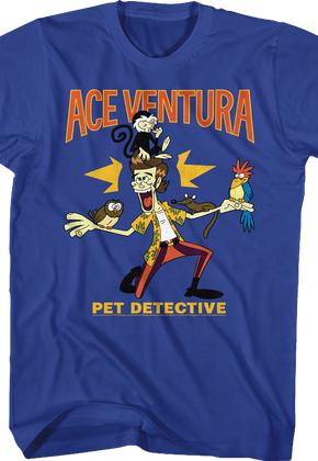 Animated Ace Ventura Pet Detective T-Shirt