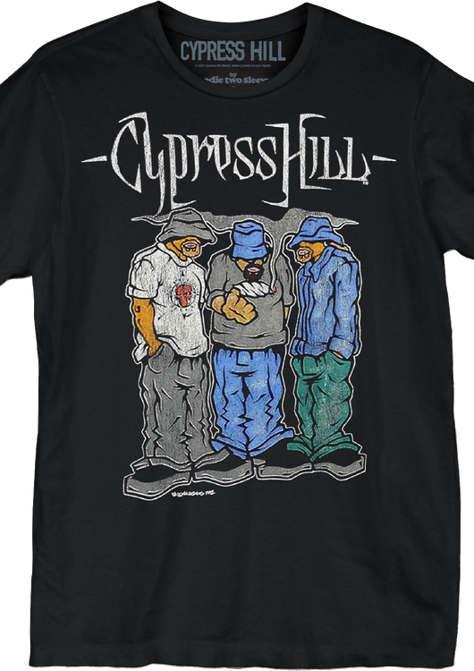 Animated Cypress Hill T-Shirt - main product image