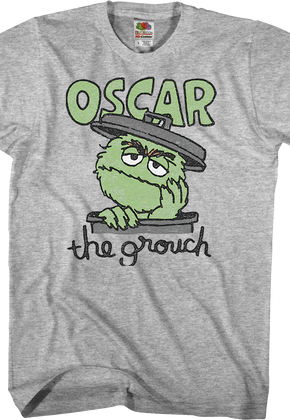 Animated Oscar The Grouch T-Shirt