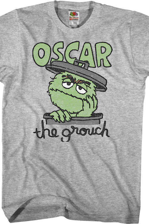 Animated Oscar The Grouch T-Shirtmain product image