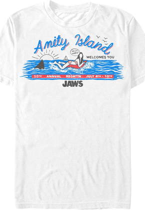 Annual Regatta Billboard Jaws T-Shirt