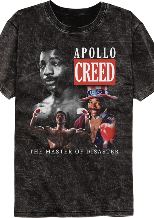 Apollo Creed The Master Of Disaster Mineral Wash T-Shirt - main product image