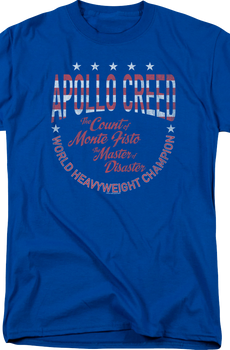 Apollo Creed World Heavyweight Champion Rocky T-Shirt