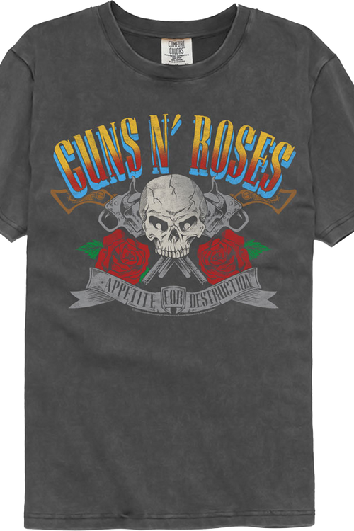 Banner Guns N' Roses Comfort Colors Brand T-Shirtmain product image