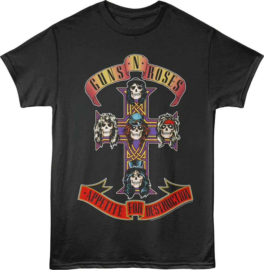 Appetite For Destruction Guns N' Roses T-Shirt