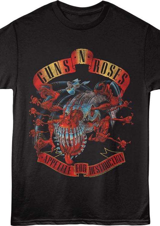Appetite For Destruction Original Artwork Guns N' Roses T-Shirt - main product image