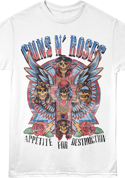 Appetite For Destruction Wings Guns N' Roses T-Shirt - main product image