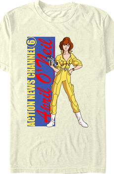 April O'Neil Teenage Mutant Ninja Turtles T-Shirt