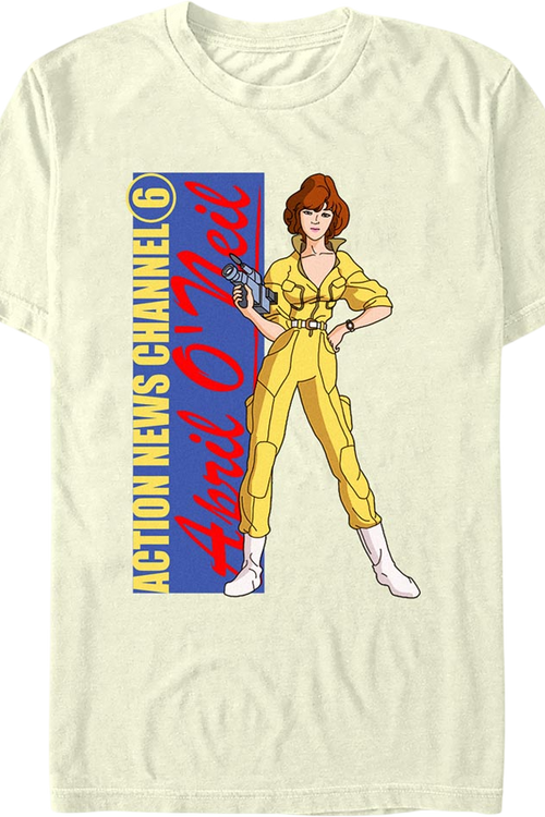 April O'Neil Teenage Mutant Ninja Turtles T-Shirtmain product image