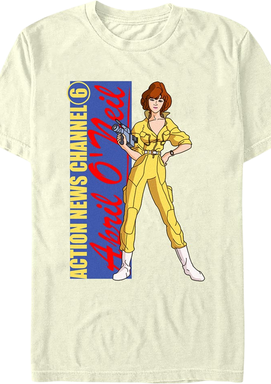 April O'Neil Teenage Mutant Ninja Turtles T-Shirt - main product image