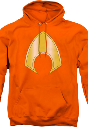 Aquaman Logo DC Comics Hoodie