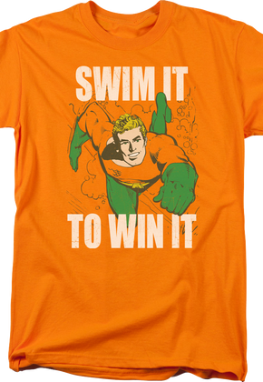 Aquaman Swim It To Win It DC Comics T-Shirt