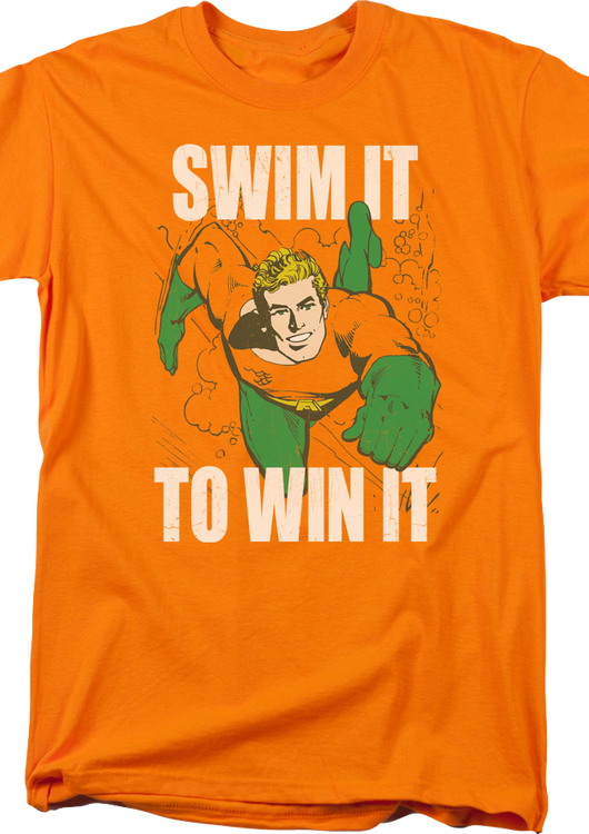 Aquaman Swim It To Win It DC Comics T-Shirt - main product image