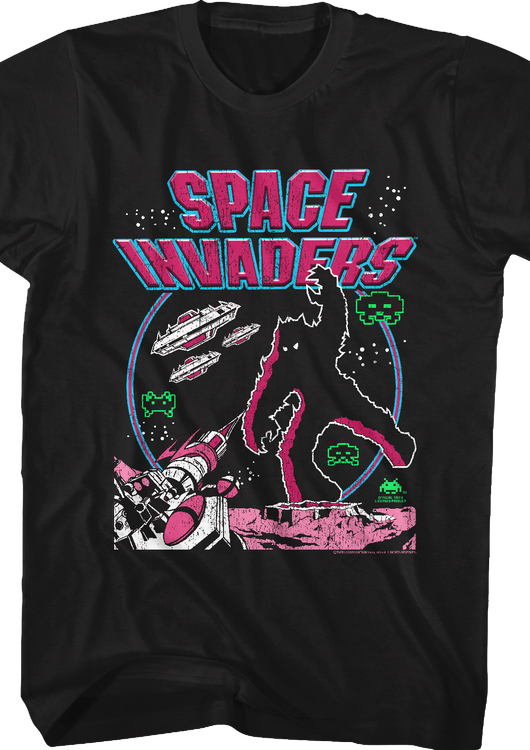 Arcade Flyer Space Invaders T-Shirt - main product image