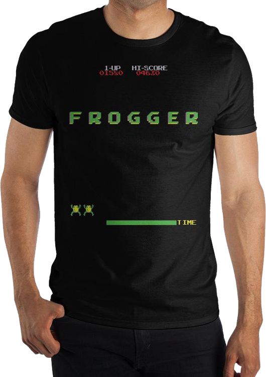Arcade Screen Frogger T-Shirt - main product image