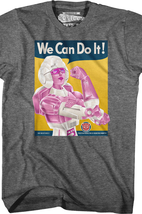 Arcee We Can Do It Transformers T-Shirtmain product image
