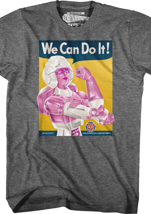 Arcee We Can Do It Transformers T-Shirt - main product image