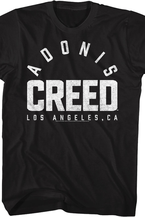 Arched Logo Adonis Creed T-Shirtmain product image