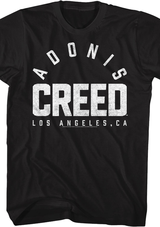 Arched Logo Adonis Creed T-Shirt - main product image