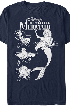 Ariel and Friends Little Mermaid T-Shirt