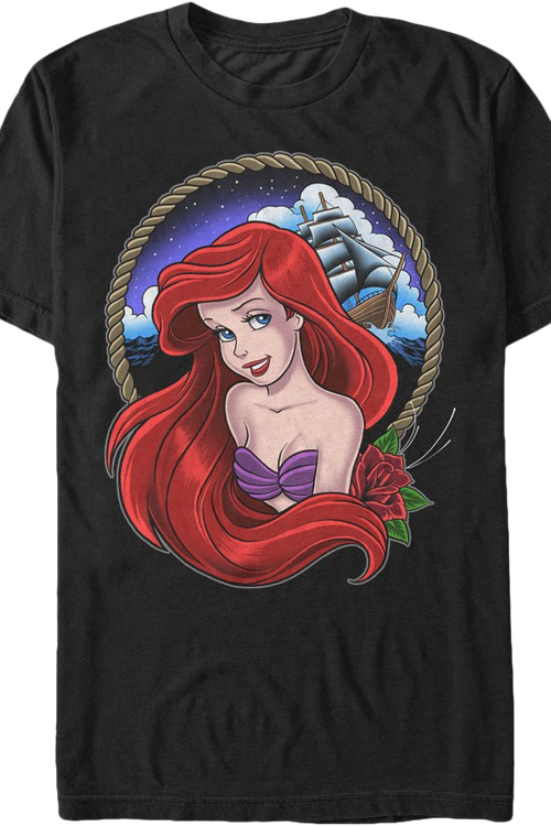 Ariel Little Mermaid Shirt: Little Mermaid Mens T-Shirt