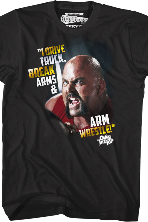 Arm Wrestle Over The Top T-Shirtmain product image