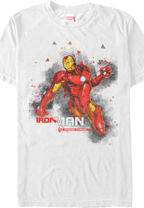 Armored Avenger Iron Man T-Shirt